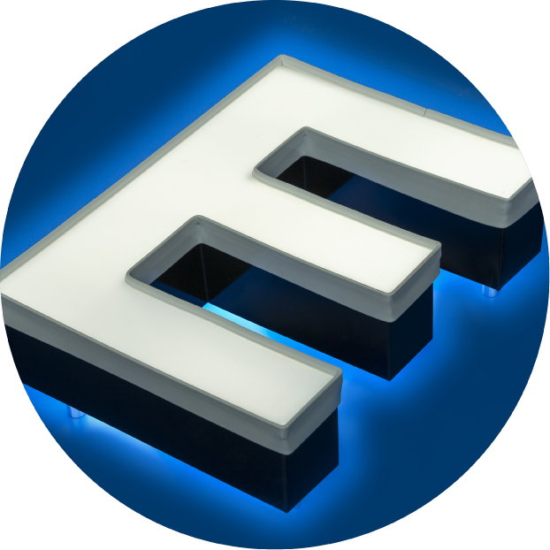 Front & Back Lit Channel Letter